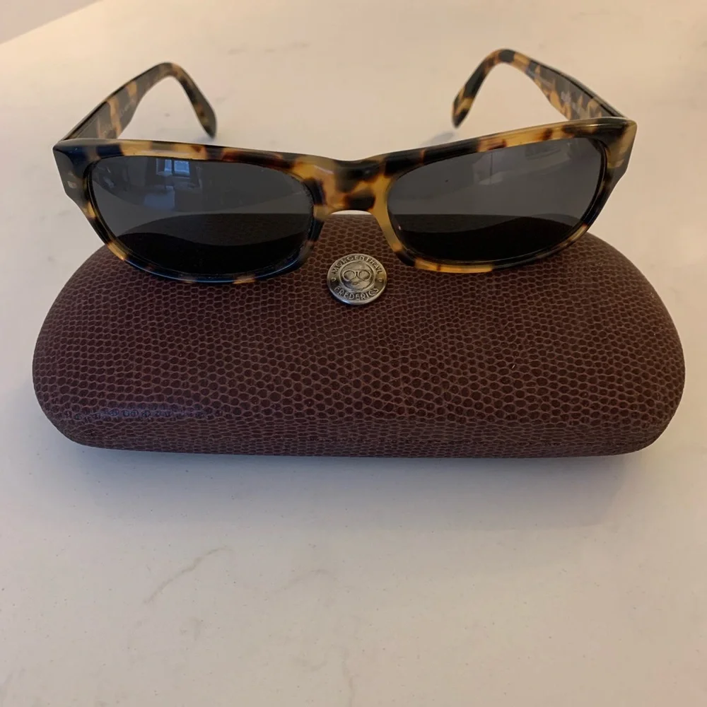 Vintage MORGENTHAL FREDERICS Slade sunglasses made in France